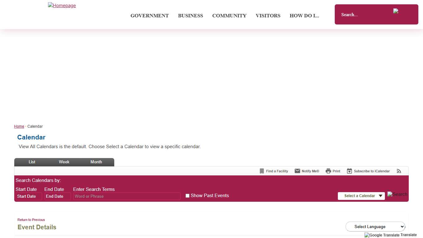 Calendar • Board of Equalization of Real Estate Assessments